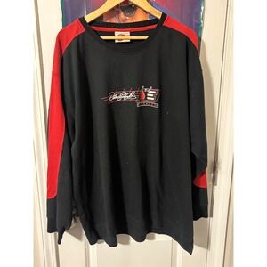 Dale Earnhardt The Man Racing Sweatshirt Black Red Long Sleeve 3XL vintage